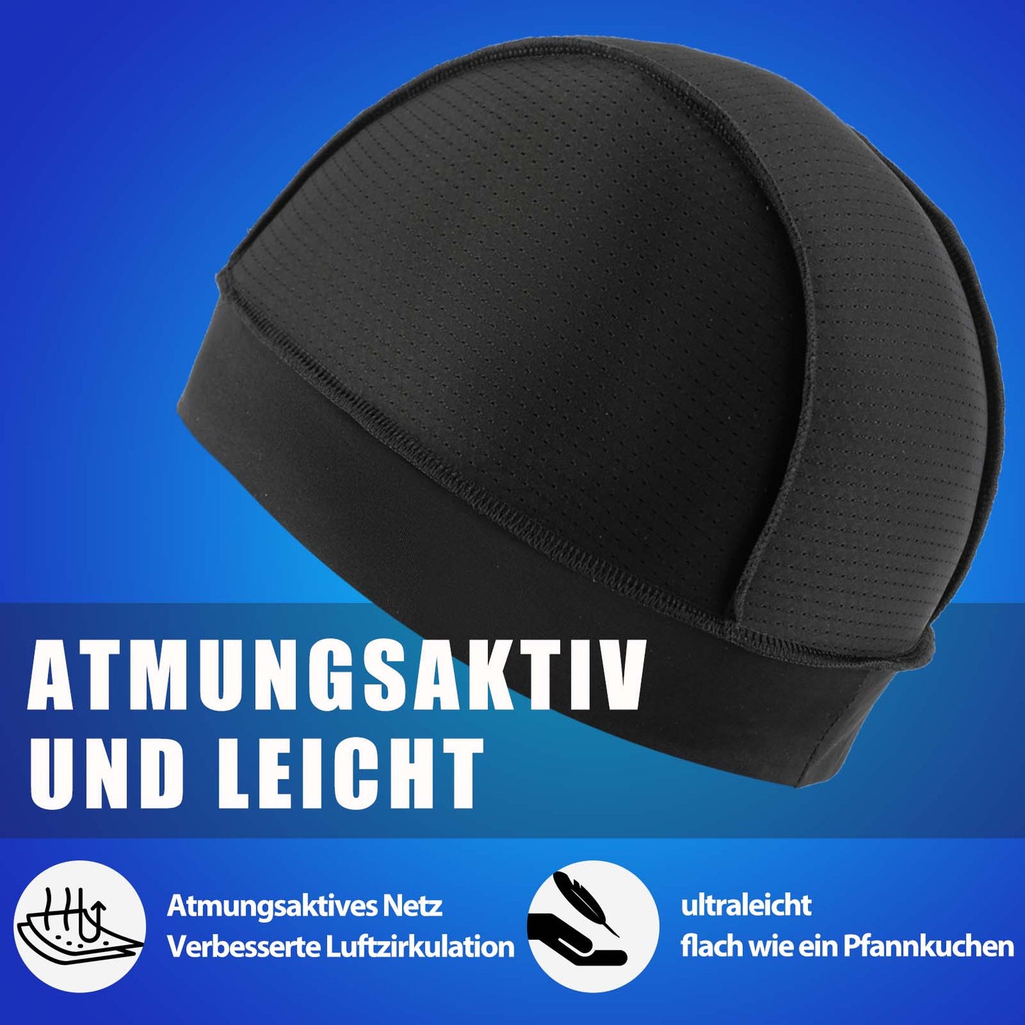 Gorra de ciclismo de verano con protección UV para hombre, talla 50-64 cm, ROCKBROS