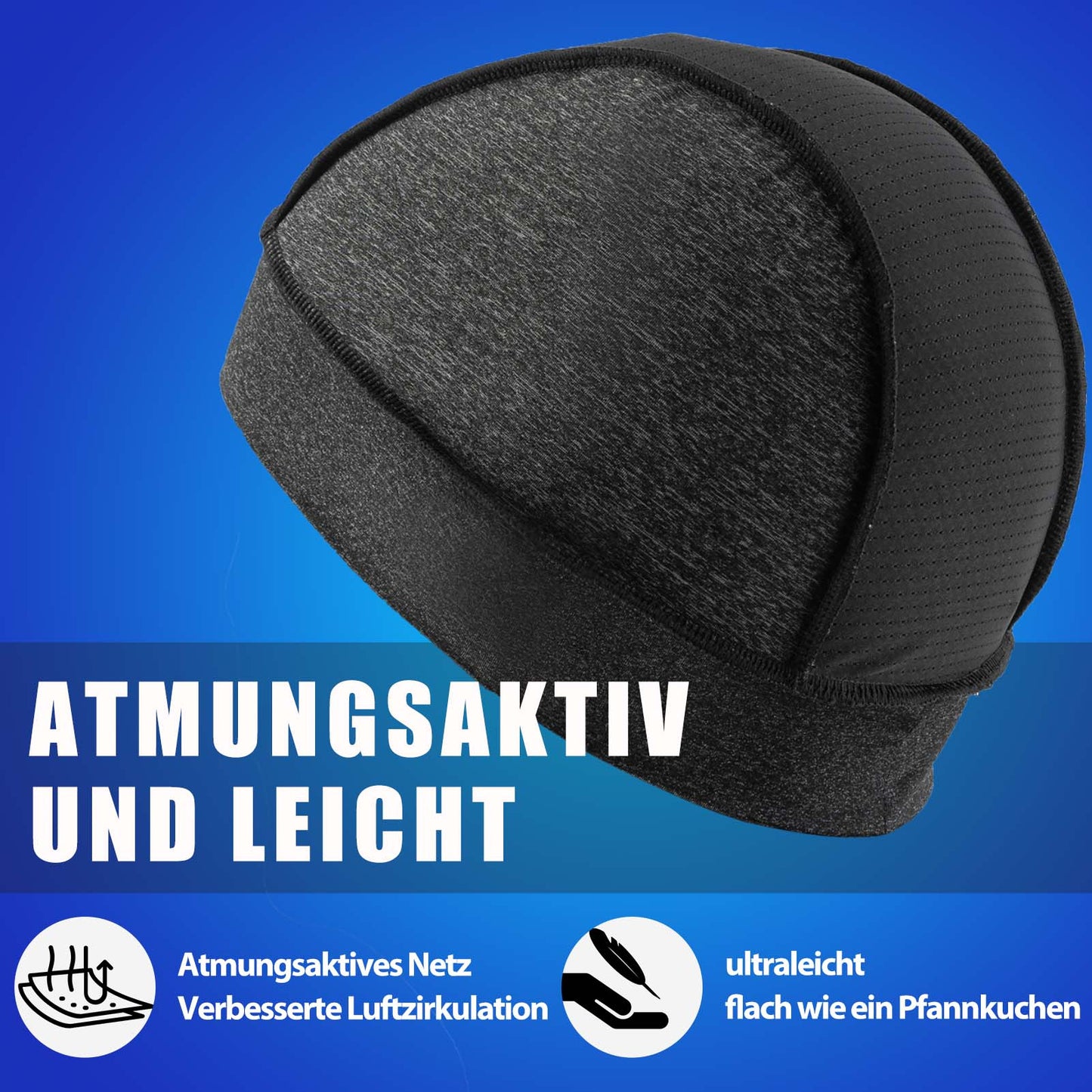 Gorra de ciclismo de verano con protección UV para hombre, talla 50-64 cm, ROCKBROS