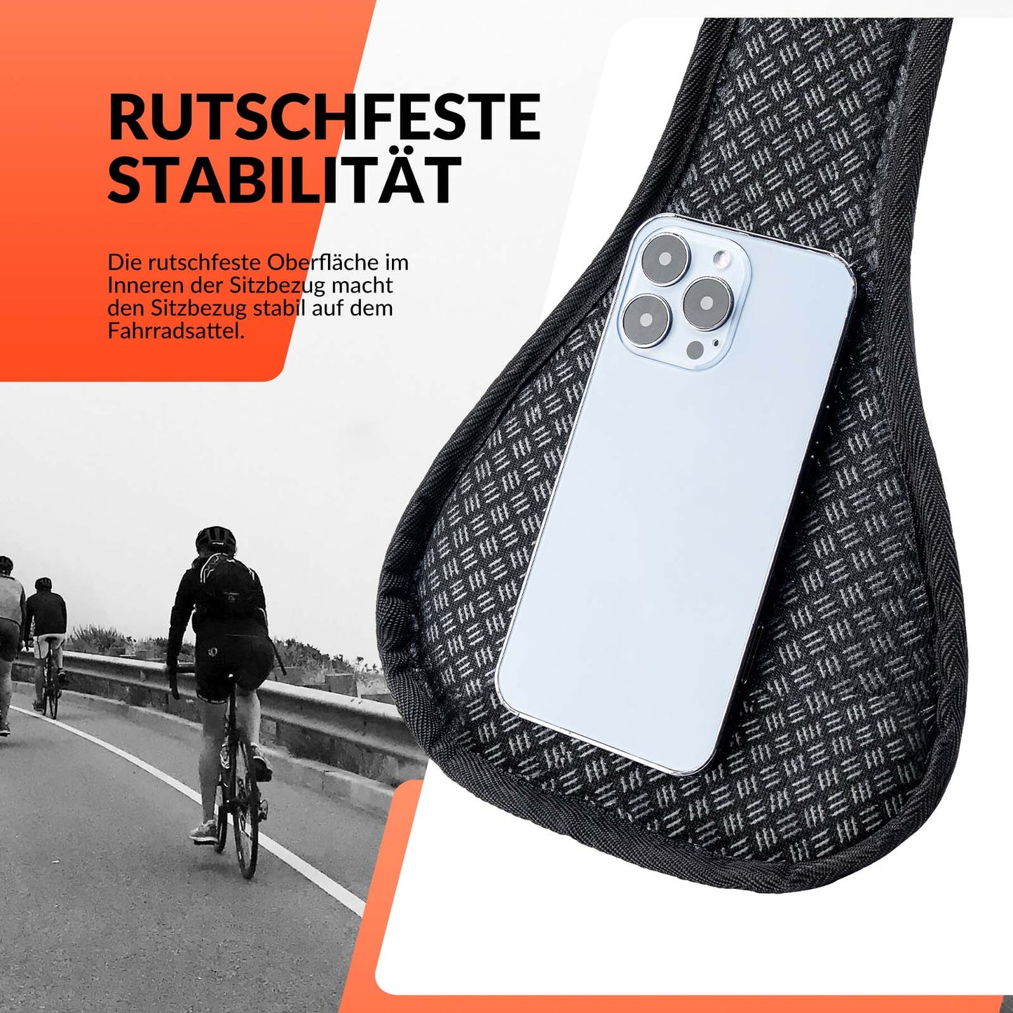 Funda para sillín de bicicleta con acolchado de gel suave ROCKBROS