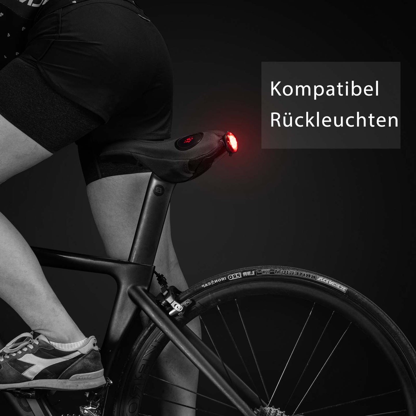 Funda de gel para sillín de bicicleta, color negro, ROCKBROS