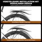 Juego de guardabarros de bicicleta delantero/trasero flexible ajustable ROCKBROS