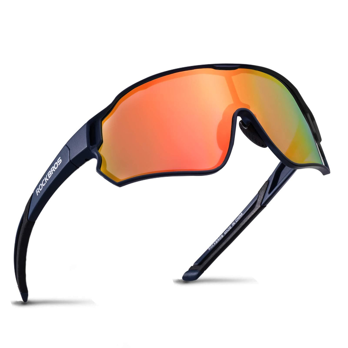 ROCKBROS Gafas de sol deportivas polarizadas para ciclistas (protección UV)
