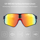 ROCKBROS Gafas de sol deportivas polarizadas para ciclistas (protección UV)