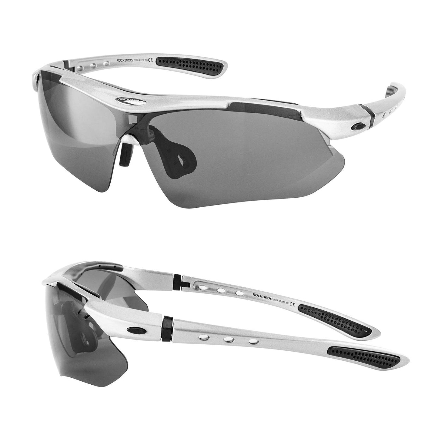 Gafas de ciclismo, gafas fotocromáticas, gafas de sol, protección UV 400, ROCKBROS