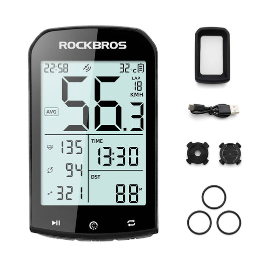 Ciclocomputador inalámbrico GPS resistente al agua con velocímetro y odómetro ROCKBROS