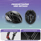 ROCKBROS Casco de bicicleta 58-62cm Ajustable Casco urbano Ventilación Unisex
