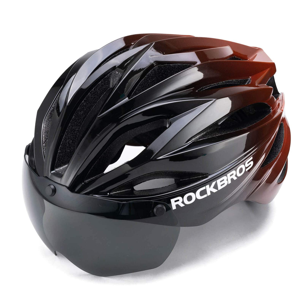 ROCKBROS Casco de Bicicleta MTB Magnético Desmontable con Visera
