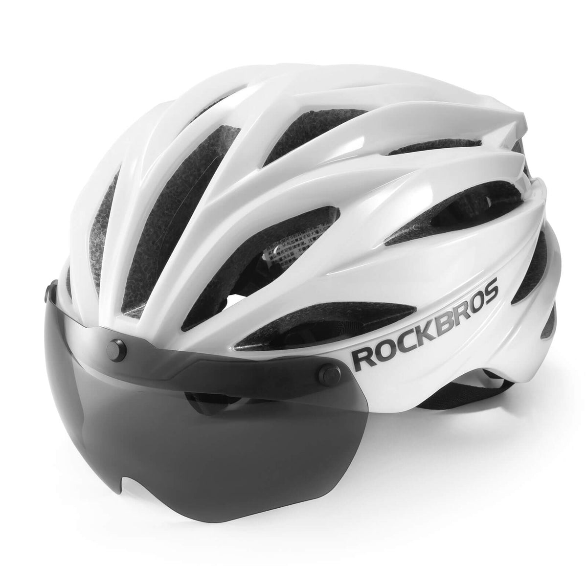 ROCKBROS Casco de Bicicleta MTB Magnético Desmontable con Visera
