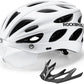 ROCKBROS Casco de bicicleta con gafas magnéticas desmontables integradas y visera