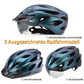 ROCKBROS Casco de bicicleta con gafas magnéticas desmontables integradas y visera