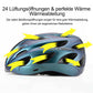 ROCKBROS Casco de bicicleta con gafas magnéticas desmontables integradas y visera