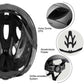 ROCKBROS Casco de bicicleta con gafas magnéticas desmontables integradas y visera