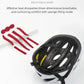 ROCKBROS Casco de bicicleta con gafas magnéticas desmontables integradas y visera
