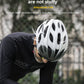 ROCKBROS Casco de bicicleta con gafas magnéticas desmontables integradas y visera