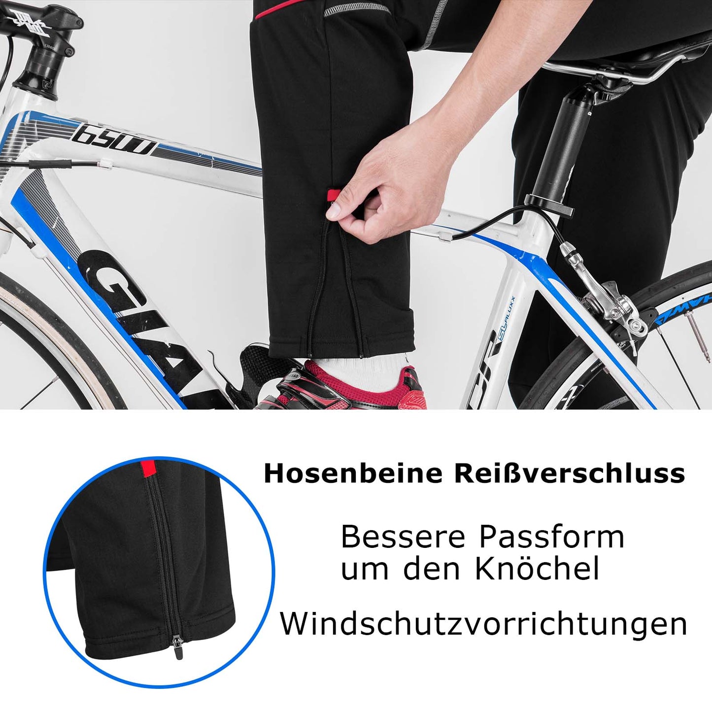 Pantalones de ciclismo para hombre, pantalones de ocio, actividades al aire libre, tallas M-4XL, ROCKBROS