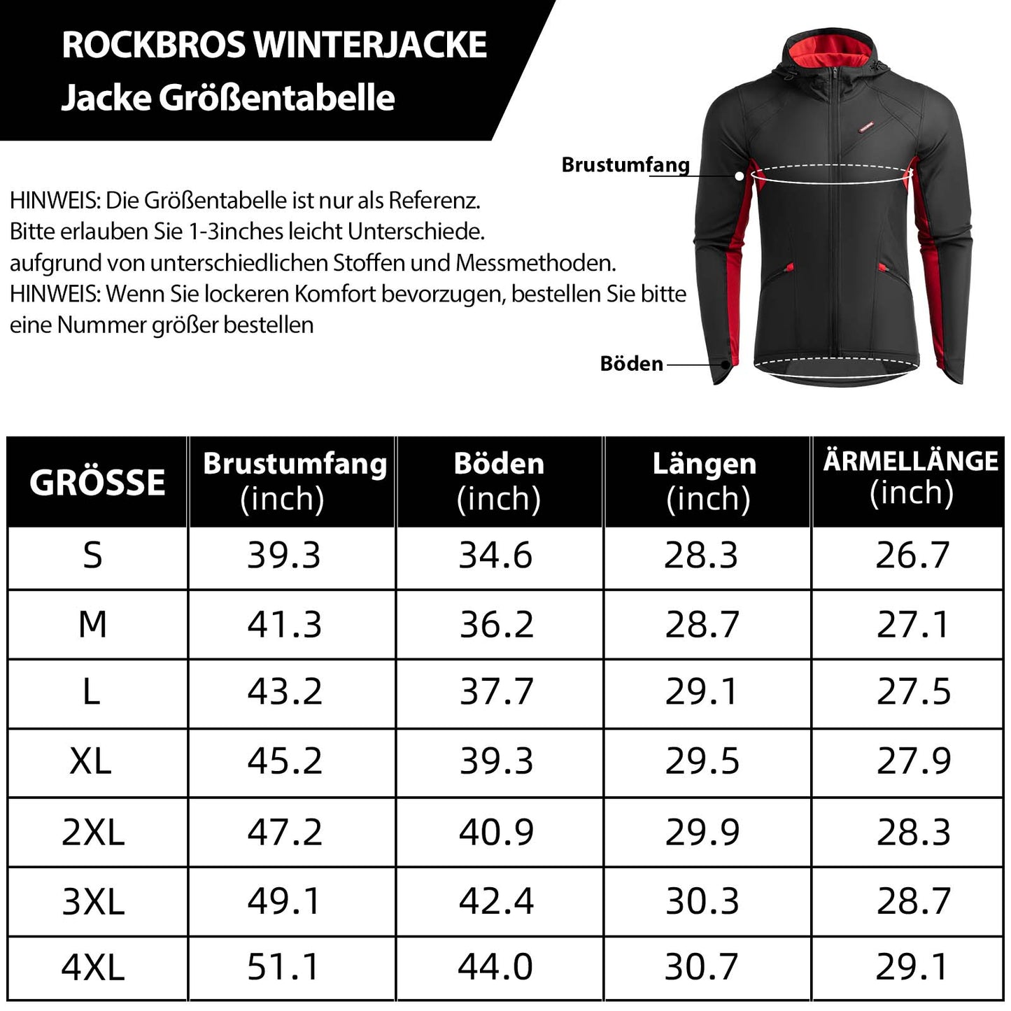Chaqueta de ciclismo softshell cortavientos de invierno para hombre, negra, ROCKBROS