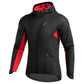 Chaqueta de ciclismo softshell cortavientos de invierno para hombre, negra, ROCKBROS