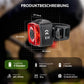 Luz trasera para bicicleta IPX5 resistente al agua y recargable con USB-C ROCKBROS