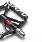 Pedales de bicicleta MTB de aluminio de 9/16 pulgadas con rodamientos sellados ROCKBROS