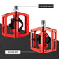 ROCKBROS Pedales de bicicleta de aluminio 2 en 1 SPD para MTB, bicicleta de carreras y urbana