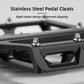 ROCKBROS Pedales de bicicleta de aluminio 2 en 1 SPD para MTB, bicicleta de carreras y urbana
