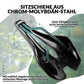 Sillín de bicicleta ergonómico, transpirable, 14,5 x 25 cm, ROCKBROS