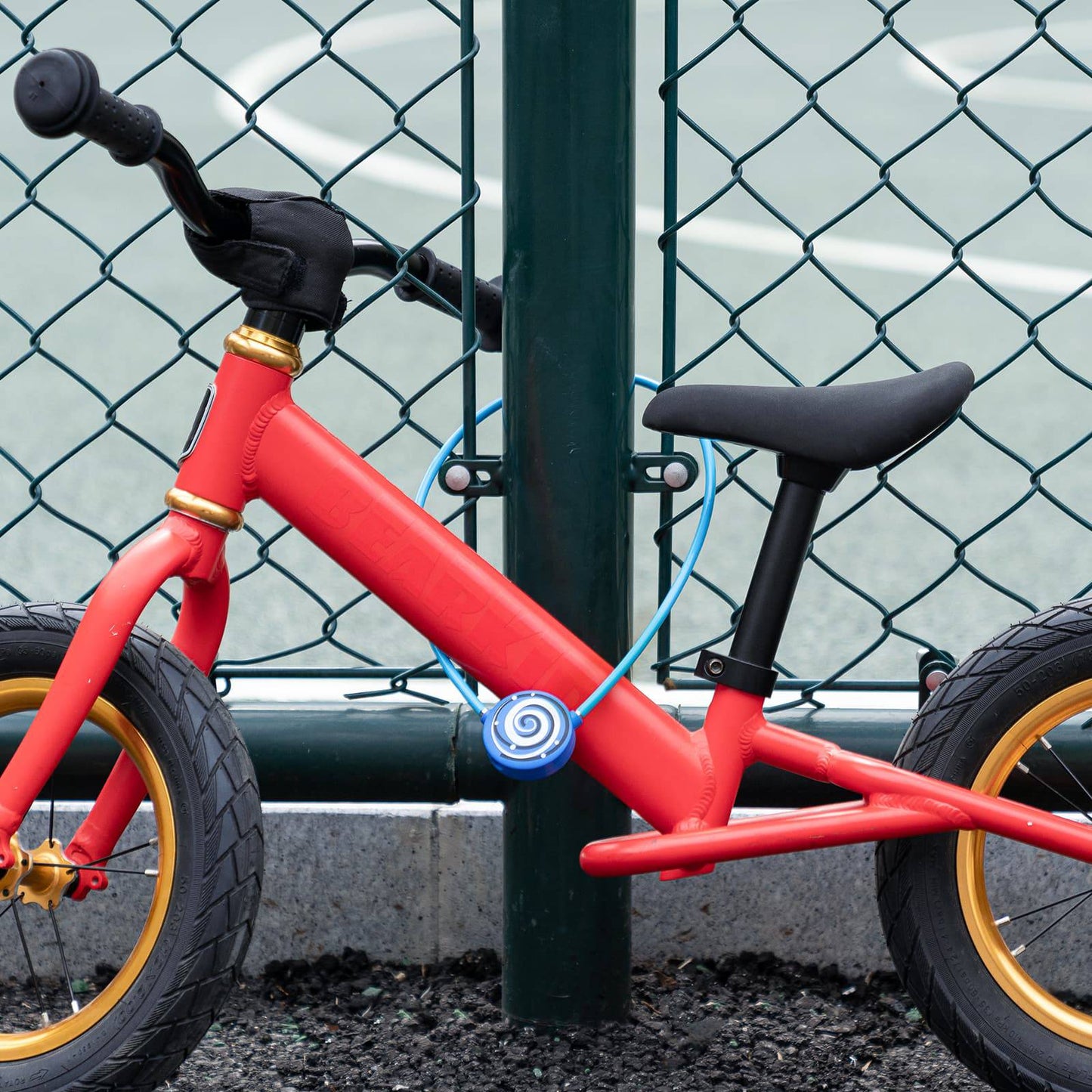 Candado de bicicleta para niños 69cm con 2 llaves ROCKBROS