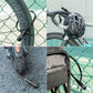 Candado de bicicleta multifuncional con código de combinación, candado para casco ROCKBROS
