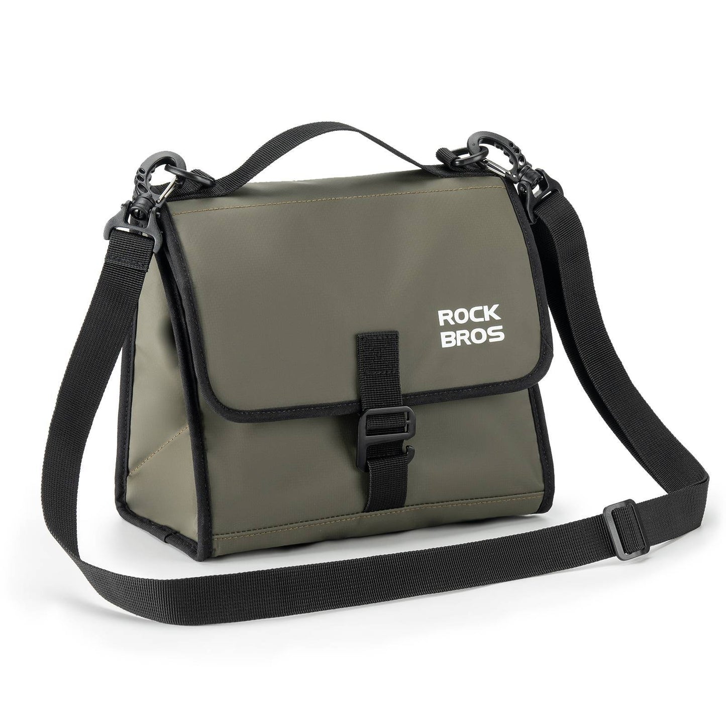 Bolsa para bicicleta, bolsa para manillar, bolsa frontal con correa para el hombro, ROCKBROS
