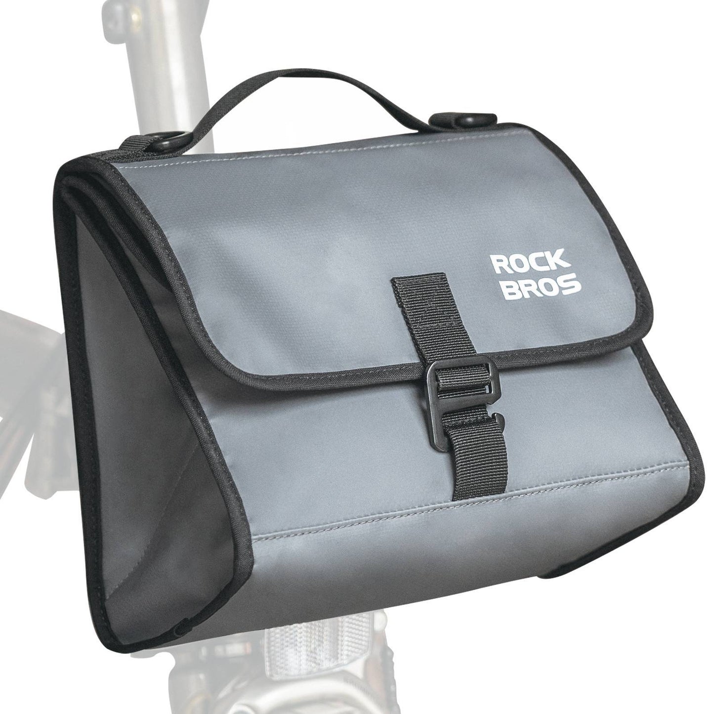 Bolsa para bicicleta, bolsa para manillar, bolsa frontal con correa para el hombro, ROCKBROS