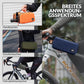 Bolsa para cuadro de bicicleta con correa para el hombro, bolsa para tubo superior ROCKBROS