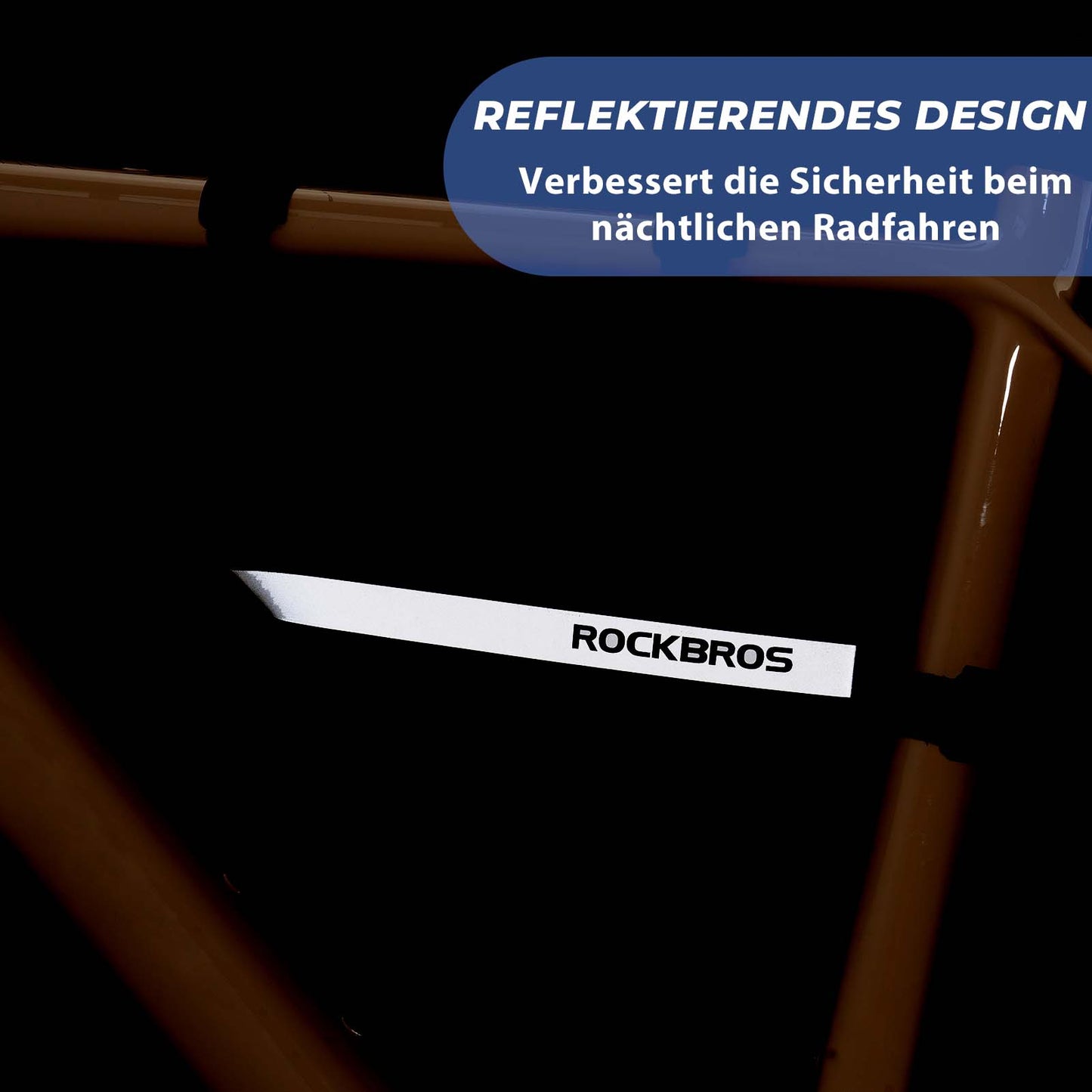 Bolsa de bicicleta 2 en 1, bolsa de cuadro desmontable de 1,3 L + 0,7 L, negra, ROCKBROS