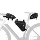 Juego de bolsas para bicicleta: 2 bolsas para cuadro y 1 bolsa para sillín con correa de hombro ajustable, 1,2 L, ROCKBROS