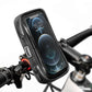 Bolsa de bicicleta impermeable, bolsa giratoria para teléfono móvil de 4,7 a 6 pulgadas, ROCKBROS