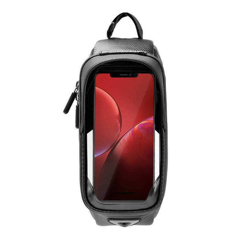 Bolsa de bicicleta repelente al agua, funda para móvil con pantalla táctil de TPU, ROCKBROS