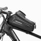 Bolsa de bicicleta repelente al agua, funda para móvil con pantalla táctil de TPU, ROCKBROS