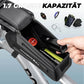 Bolsa de bicicleta impermeable, funda para teléfono móvil para smartphones con pantalla táctil de 6,8 pulgadas, ROCKBROS