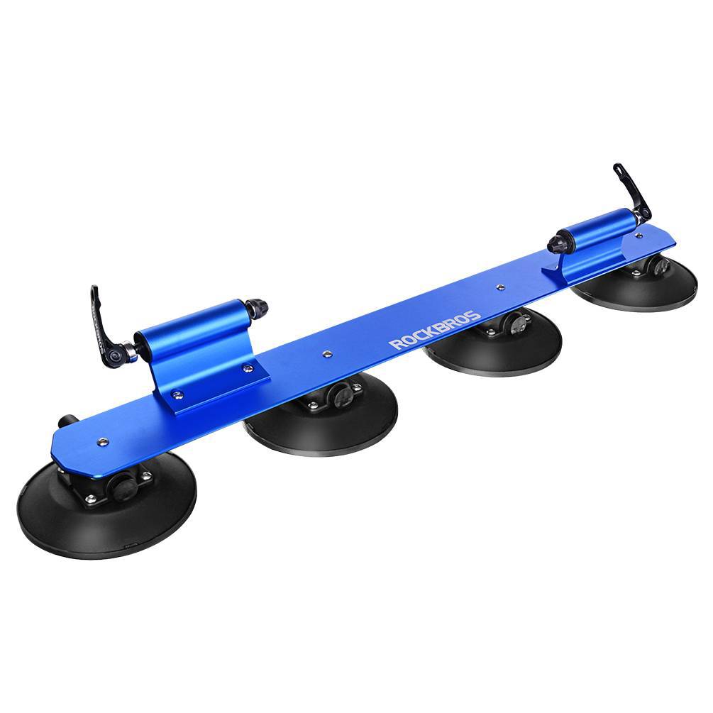 ROCKBROS Portabicicletas Portaequipajes de techo para bicicleta con ventosas de montaje rápido