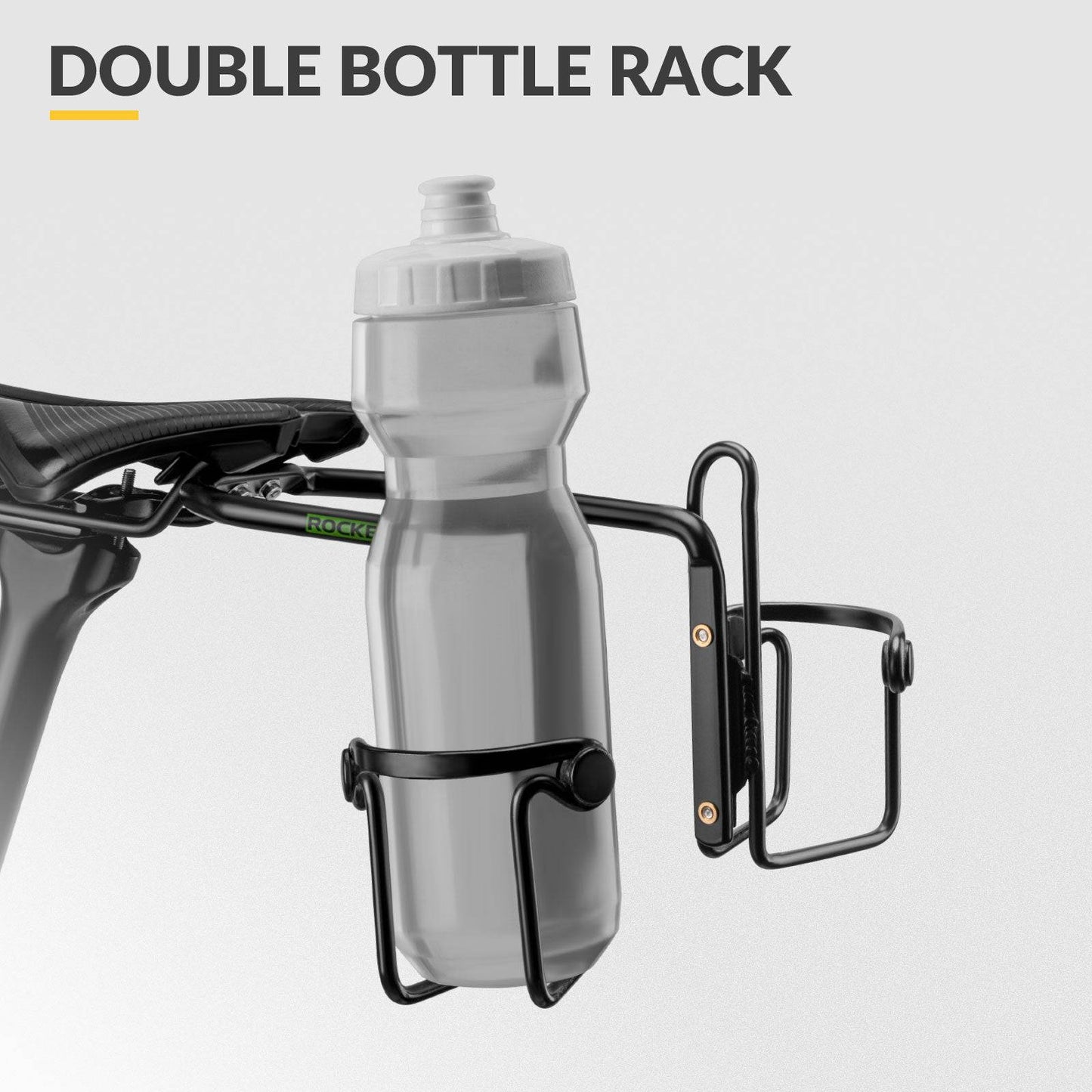 Portabotellas y soporte estabilizador para alforja de bicicleta ROCKBROS