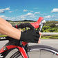 Guantes de equitación de medio dedo antideslizantes con estampado de gel ROCKBROS