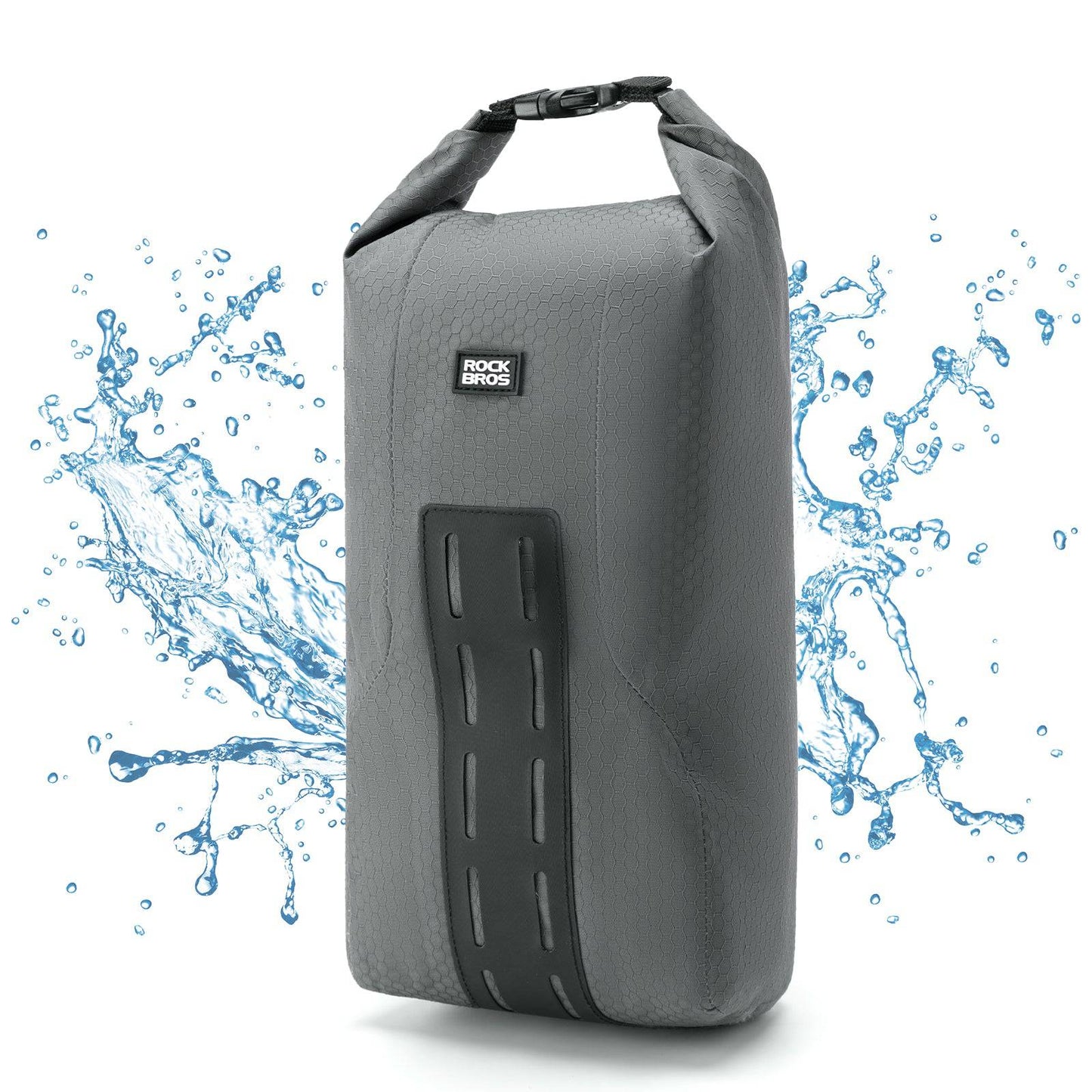 Bolsa de alforja para horquilla delantera, 2,7 L, impermeable, ROCKBROS