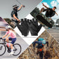 Guantes de ciclismo unisex de medio dedo con absorción de impactos y antideslizantes de ROCKBROS