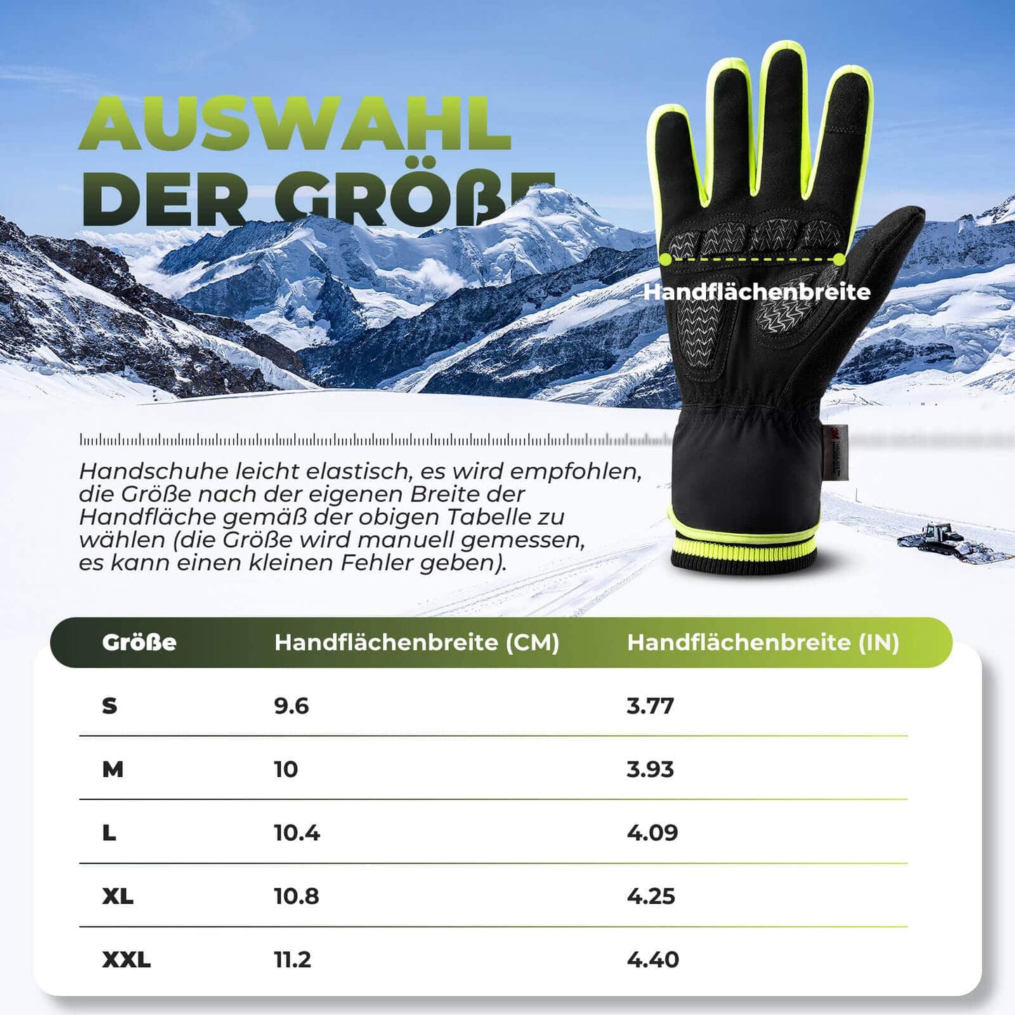 Guantes Guantes de ciclismo Pantalla táctil Thinsulate Guantes de esquí ROCKBROS