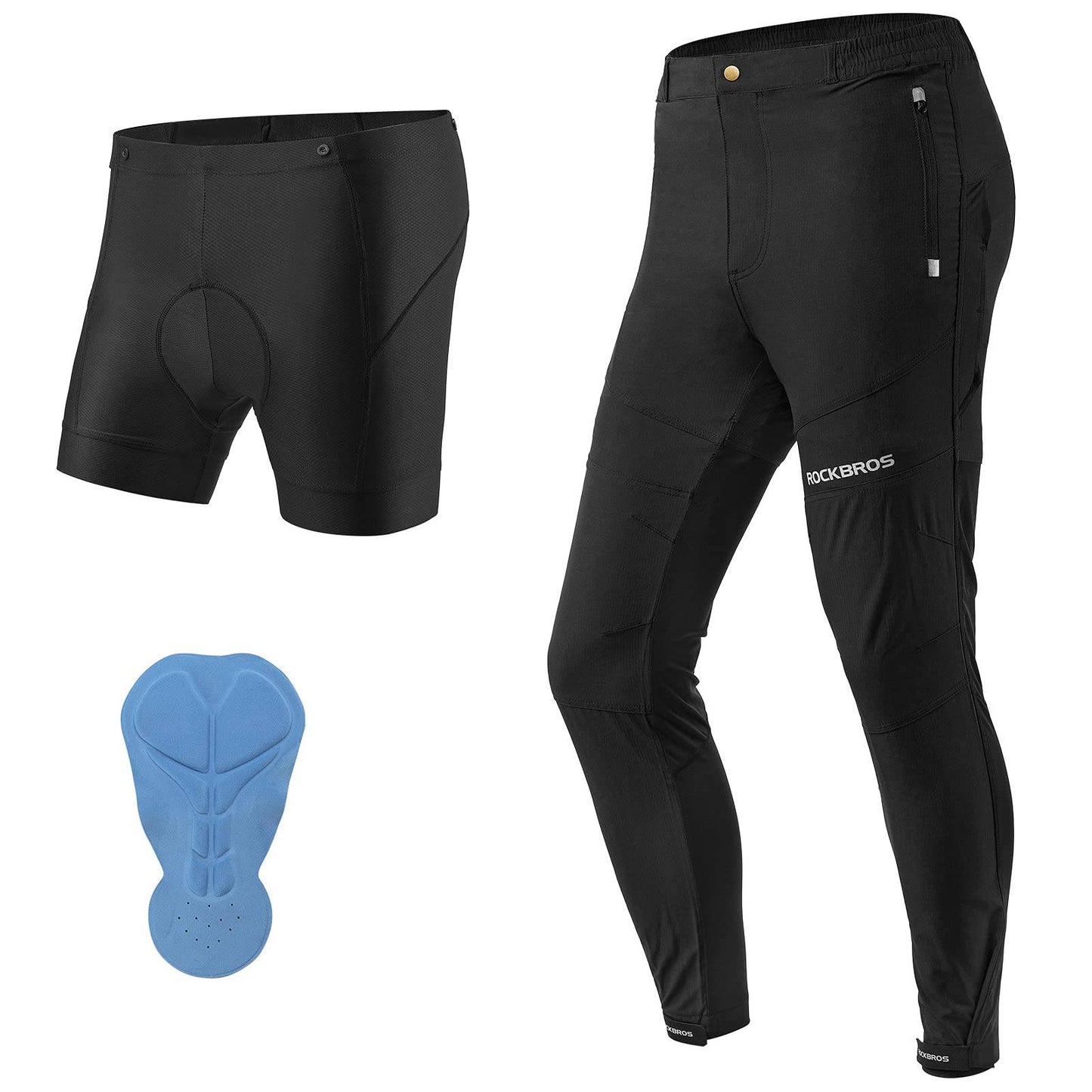 Chaqueta y pantalones softshell para hombre Traje de ciclismo transpirable ROCKBROS