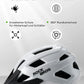 Casco de bicicleta para niños con visera extraíble para MTB, BMX y descenso, ROCKBROS