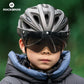 Casco de bicicleta para niños con gafas y visera magnéticas extraíbles integradas ROCKBROS