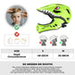 Casco integral de dibujos animados para niños con mentonera extraíble ROCKBROS