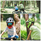 Casco integral de dibujos animados para niños con mentonera extraíble ROCKBROS