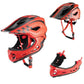 Casco integral para niños con mentonera extraíble para niños/niñas ROCKBROS