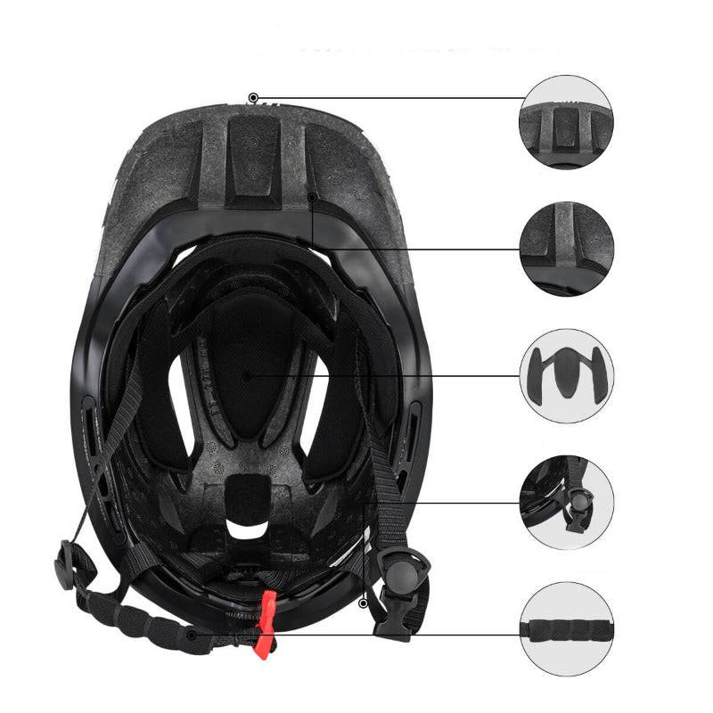 Casco integral para niños con mentonera extraíble para niños/niñas ROCKBROS